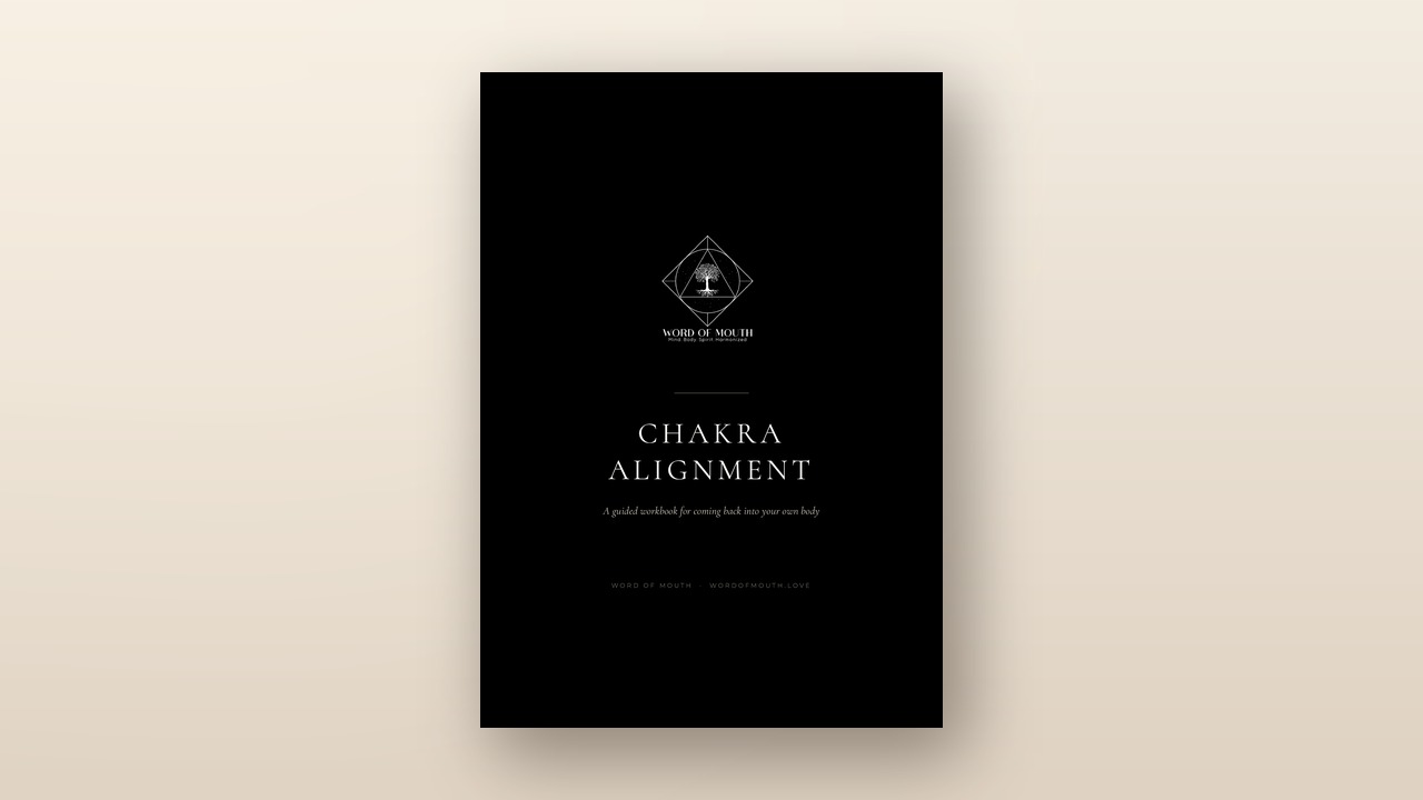 Chakra Alignment Workbook